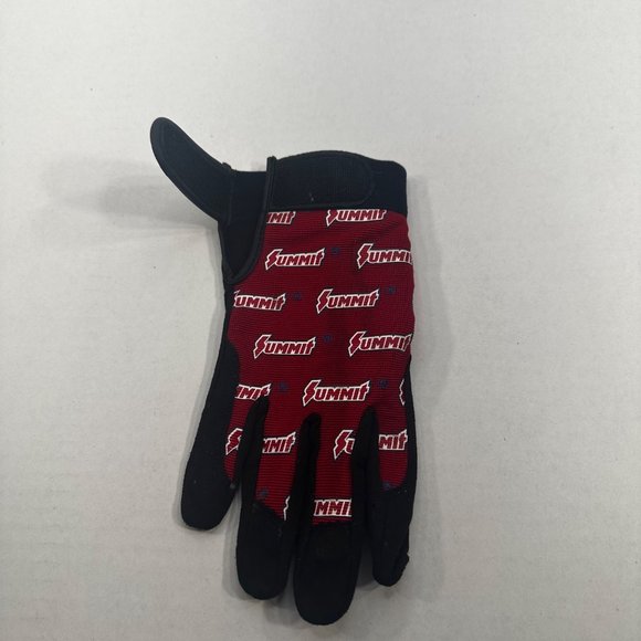 Summit Racing Equipment Men's Size Large Red Work Gloves Preowned - Picture 3 of 7